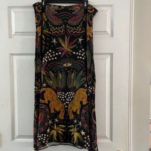 EUC Anthropologie Farm Rio Skirt Size XL